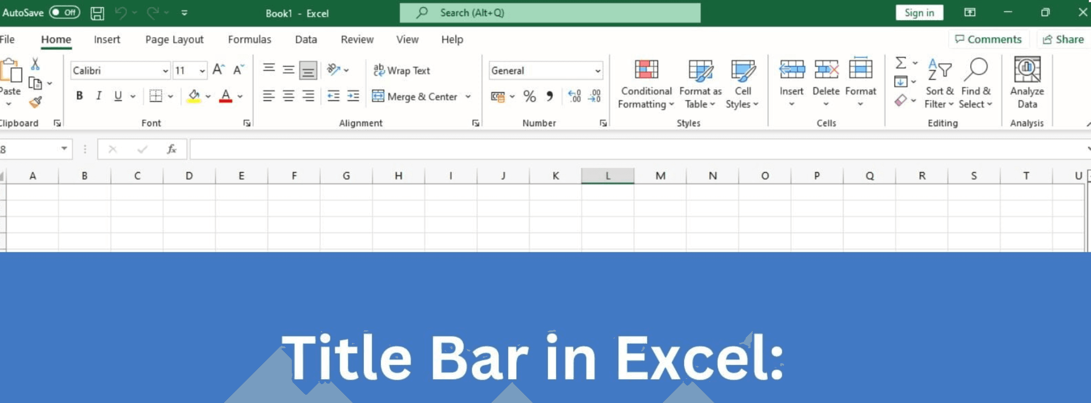 Bagian-Bagian MS Excel untuk Pemula (Lengkap)Bagian-Bagian MS Excel untuk Pemula (Lengkap)