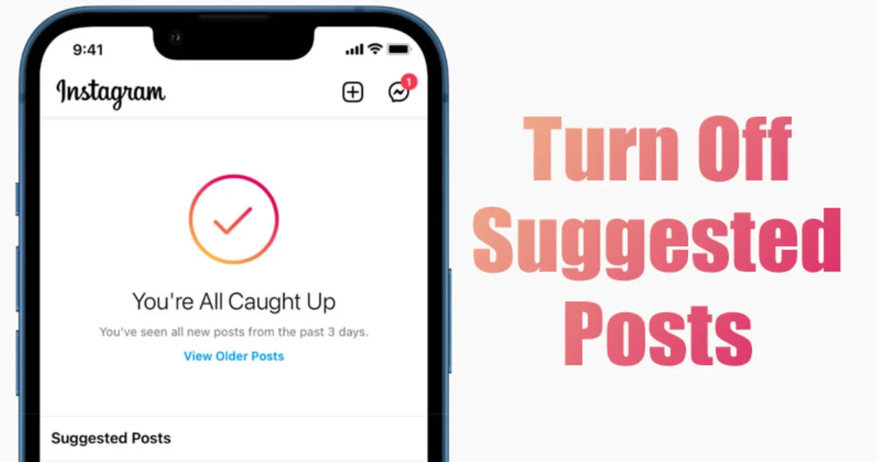 Hilangkan Suggested For You Instagram dengan Cara Ini